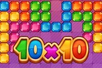 Fyld 10x10-brættet med fliser