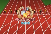 Spurt mod målstregen i 100 Meter Løb