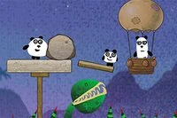 3 søde pandaers eventyr på en ø