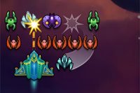 Affyr og erobr kosmos i Alien Attack - det ultimative 2D rumskibsspil!