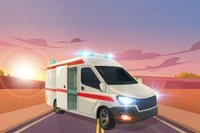 Sjovt 2D-kørespil med mange forhindringer og biltrafik