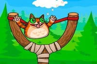 Affyr katten gennem ringene og saml stjerner