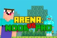 Velkommen til Noob vs Pro: Multiplayer Battle Arena!