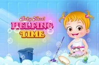 Baby Hazel elsker sin familie