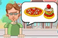 Server dine sultne kunder lækre pizzaer