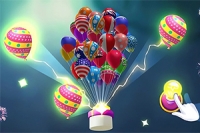 Balloon Match 3D giver dig en unik metode til at matche og fjerne balloner og