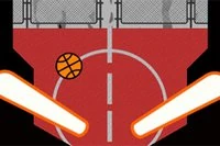 Basketball møder pinball