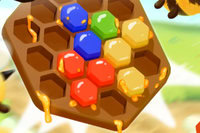 Bee Puzzle inviterer spillere ind i en farverig verden med summende bier og