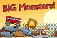 I dette fantastiske HTML5-spil Big Monsters, styrer du en monstertruck!