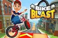 Disse to cyklister suser gennem deres hjemby