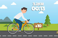 Tag din cykel og kør en tur rundt om blokken