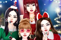 Er du fan af Black Pink, er Black Pink Christmas Concert Dress Up spillet