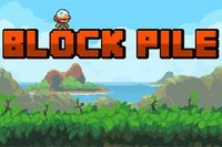 Block Pile er et pixel online arcade spil, hvor højt kan du nå
