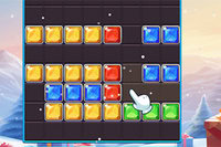 Block Puzzle Frozen Jewels er et jule-tema puslespil