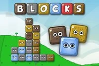 Blocks er et logikpuslespil med 100 niveauer der udfordrer hjernen