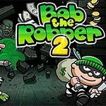 En tegnet scene med en person i tyvemaske, en mand der peger, en person i rumdragt, en zombielignende figur og flyvende pengesedler