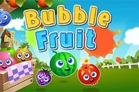 Klassisk Bubble Shooter-spil med frugt