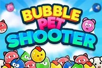 Bubble Pet Shooter er et arkadespil, hvor du popper farverige bobler