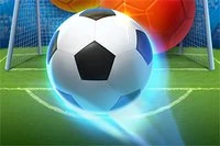 Spark fodboldene for at rydde banen i Bubble Shooter Soccer 2!