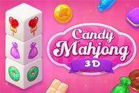 Mahjong 3D Candy er et flis-matching spil med 3D grafik