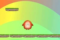 Chaki hopper over platforme i himlen