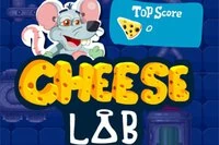 Hjælp musen med at spise ost i Cheese Lab!