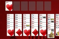 Et Freecell-spil med kun 3 farver