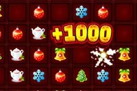 Et spil med elementer fra det klassiske spil Color Lines i et juletema