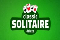 I Classic Solitaire Deluxe skal du flytte kort fra tablået til grundbunker