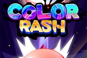 Farverig tekst Color Rash med et lyst og energisk design