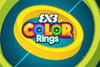 Color Rings 3x3 er et vanedannende puslespil med ringe, fantastisk til træning