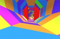 Color Tunnel er et hurtigtspillet undvigespil inspireret af Run 3