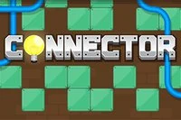 I det fantastiske HTML5-spil Connector skal du tænde lampen