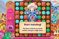 Online spillet Cookie Match handler om livets søde side, i det mindste en del