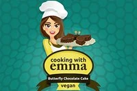 Skønne kok Emma viser, hvordan man laver en Sommerfugle Chokoladekage.