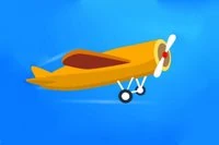 Se, hvor mange point du kan få i spillet Crash Landing 3D!
