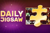 Du kan låse op for et nyt puslespil hver dag i Daily Jigsaw-spillet
