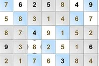 Daglig Sudoku med ekstra diagonalregel