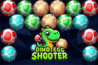 Dino Egg Shooter er et sjovt spil i en farverig forhistorisk verden