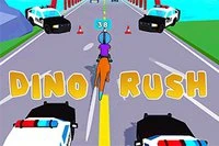 Løb hurtigt med din kæledyrs-dinosaur i Dino Rush!
