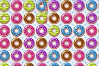 Donuts strømmer over skærmen i Candy Crush Saga og skaber spillet Donut Crush