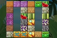 Tag mahjong link med på en jungle safari af vilde mønstre!