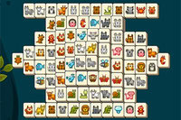 Spil Solitaire Mahjong med drømme Pets