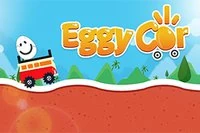 Eggy Car er et oplåst bakkekørselsbilspil med et æg på toppen