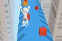 Fall Race 3D er et spændende løbespil