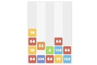 Vertikal version af det populære 2048-spil med faldeblokmekanik fra Tetris