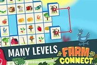 Forbind dyrene i det sjove Farm Connect-spil. Match alle identiske