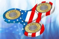 Føl spændingen ved at snurre i Fidget Spinna, et unikt arkadespil