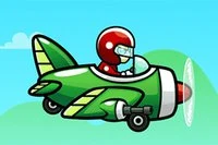 Flyvning i Regn er et html5 arkadespil, tryk og hold på skærmen for at