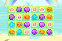 Match 3 eller flere ens blomster